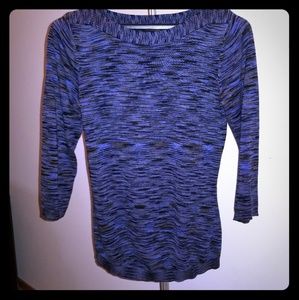 Lightweight space dye sweater